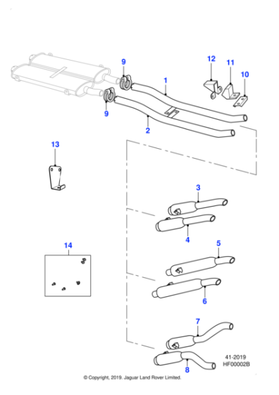 UFB13122R - Jaguar Kit