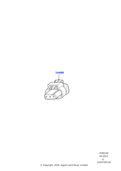YPC910190 - Jaguar Land Rover Connector
