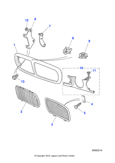 AD606031 - Jaguar Self tapping screw