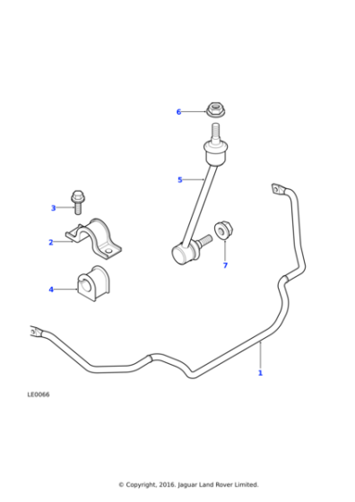 ANR5116 - Land Rover Nut - Hex.