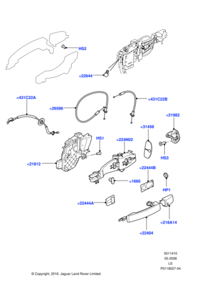 ABS780160 - Land Rover Spacer