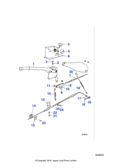 C25335 - Jaguar Rubber seal