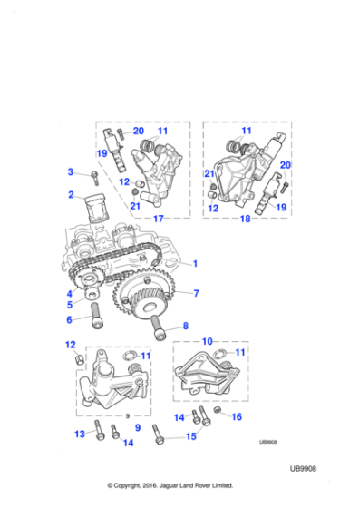 AJ810727 - Jaguar Module carrier