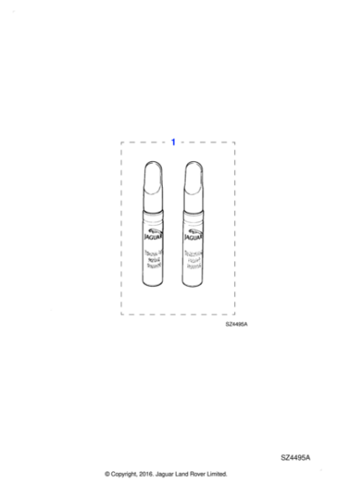 C2S1137HGG - Jaguar Paint touch-up pencil