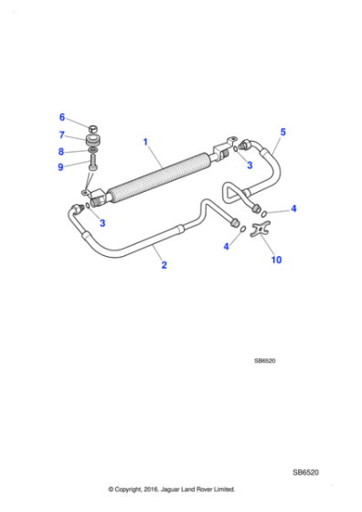 WJ108001J - Jaguar Plain washer