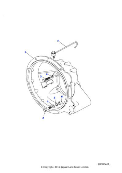 BH112091L - Land Rover Bolt