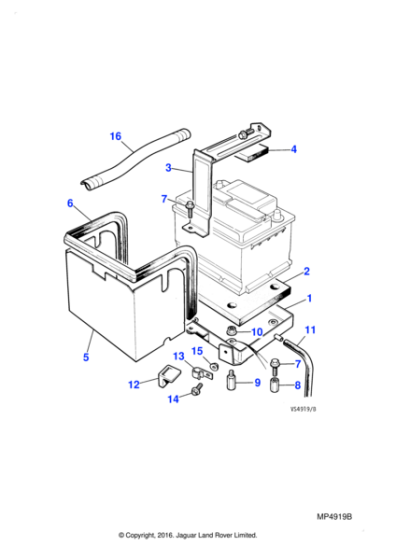 ADU8951J - Jaguar P-clip