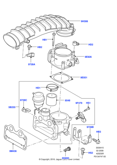 FS108201 - Jaguar Land Rover Setscrew