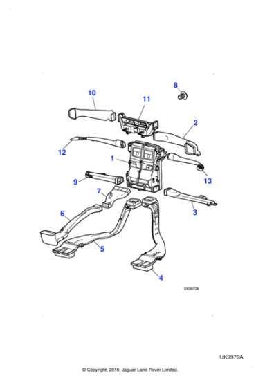 XR81517 - Jaguar Securing pin