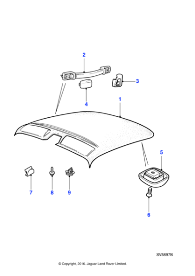 AB608031 - Jaguar Land Rover Screw