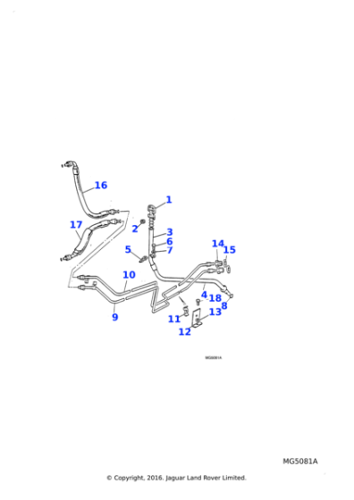 C8136 - Jaguar Distance piece