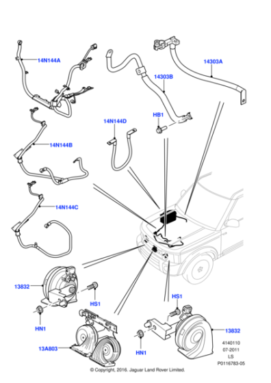 FA108207 - Land Rover Bolt