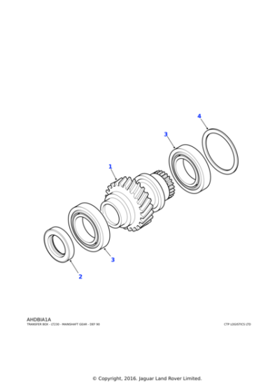 FRC5564 - Land Rover Mainshaft bearing