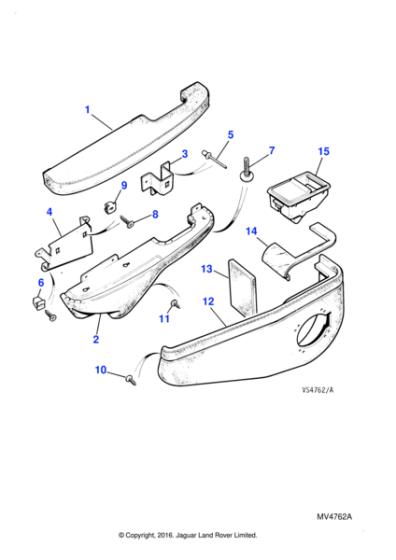 53K3039 - Jaguar Expansion nut
