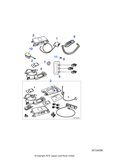 C2C24169 - Jaguar Mounting cradle