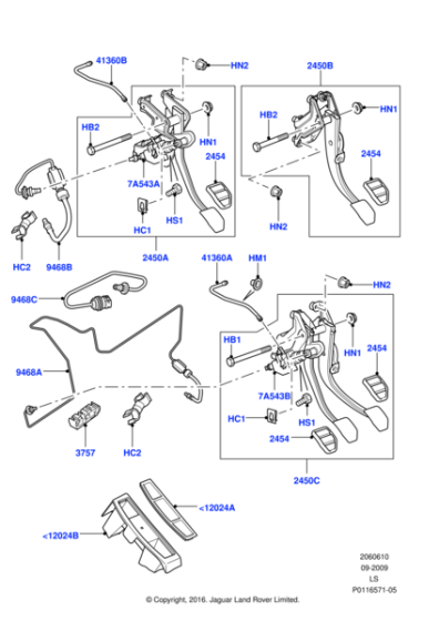 FN110041L - Land Rover Nut - Hex.