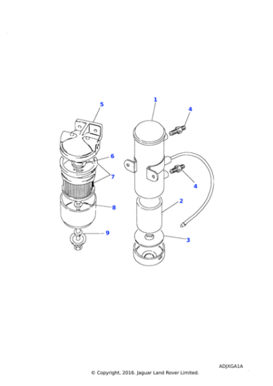 572535 - Land Rover Connector-inlet manifold adaptor