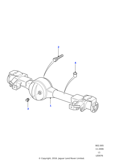 608246 - Land Rover Plug-drain/filler level