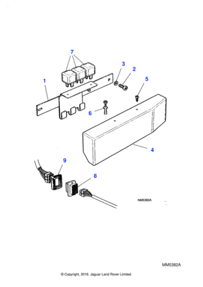 AR606041J - Jaguar Self tapping screw