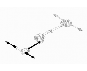 Driveshaft - Front Axle