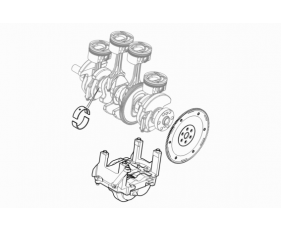 Crankshaft, Pistons And Flywheel